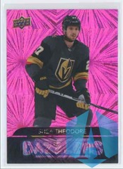 2020-21 Upper Deck Dazzlers Pink Shea Theodore #DZ-98